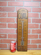 Load image into Gallery viewer, D L KOHL & CO COAL BUILDERS SUPPLIES NORTH WALES PA Old Advertising Thermometer