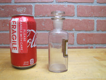 Load image into Gallery viewer, MOUTH WASH Antique Reverse Under Glass Label Apothecary Medicine Bottle pat 1889