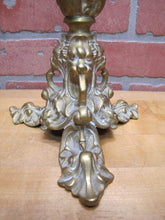 Load image into Gallery viewer, Art Nouveau Decorative Arts Bronze Candlesticks Pair Candle Holders 19c Antique