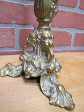 Load image into Gallery viewer, Art Nouveau Decorative Arts Bronze Candlesticks Pair Candle Holders 19c Antique