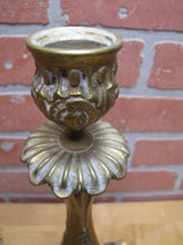 Load image into Gallery viewer, Art Nouveau Decorative Arts Bronze Candlesticks Pair Candle Holders 19c Antique