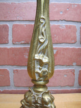 Load image into Gallery viewer, Art Nouveau Decorative Arts Bronze Candlesticks Pair Candle Holders 19c Antique