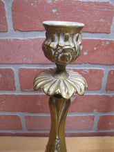 Load image into Gallery viewer, Art Nouveau Decorative Arts Bronze Candlesticks Pair Candle Holders 19c Antique