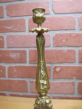 Load image into Gallery viewer, Art Nouveau Decorative Arts Bronze Candlesticks Pair Candle Holders 19c Antique
