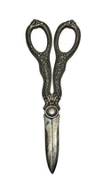 Load image into Gallery viewer, TIFFANY OLYMPIAN GRAPE SHEARS RIBBON PULL Antique Sterling Silver Ornate