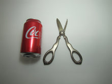 Load image into Gallery viewer, TIFFANY OLYMPIAN GRAPE SHEARS RIBBON PULL Antique Sterling Silver Ornate