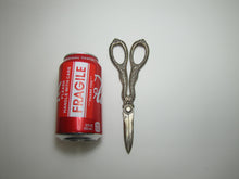 Load image into Gallery viewer, TIFFANY OLYMPIAN GRAPE SHEARS RIBBON PULL Antique Sterling Silver Ornate