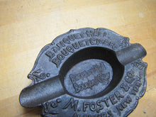 Load image into Gallery viewer, BANQUET HALL BOUQUET CIGAR Antique Advertising Ashtray M FOSTER & Co NEW YORK