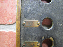 Load image into Gallery viewer, ELEVATOR Antique Bronze Panel LIGHT UP DOWN SAFETY Button Hole Building Hardware