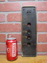 Load image into Gallery viewer, ELEVATOR Antique Bronze Panel LIGHT UP DOWN SAFETY Button Hole Building Hardware