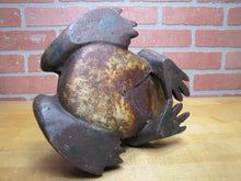 Load image into Gallery viewer, FROG Old Cast Iron Large Doorstop Decorative Yard Garden Art Statue HD 13+lbs