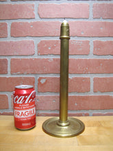 Load image into Gallery viewer, ARCHER & WARNER MAKERS PHILADELPHIA Antique Brass Candlestick Candle Holder 19c