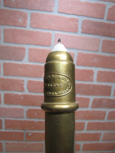 Load image into Gallery viewer, ARCHER & WARNER MAKERS PHILADELPHIA Antique Brass Candlestick Candle Holder 19c