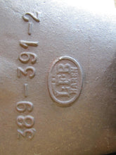 Load image into Gallery viewer, Dragon Serpent Antique Victorian Coal Scuttle Bin Cast Iron Porcelain Enamel