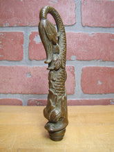 Load image into Gallery viewer, DAUPHIN KOI DEVIL FISH Antique Bronze Decorative Arts Finial Hardware Element