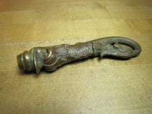 Load image into Gallery viewer, DAUPHIN KOI DEVIL FISH Antique Bronze Decorative Arts Finial Hardware Element