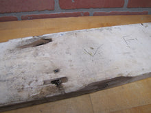 Load image into Gallery viewer, PALATINE LAKE Original Old Wooden Pointing Right Arrow Sign W. D. WALKER