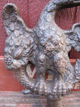 Load image into Gallery viewer, 19c SUPER ROYAL COLUMBIAN PRINTING PRESS ANTIQUE CAST IRON EAGLE COUNTERWEIGHT