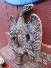 Load image into Gallery viewer, 19c SUPER ROYAL COLUMBIAN PRINTING PRESS ANTIQUE CAST IRON EAGLE COUNTERWEIGHT