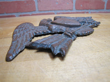 Load image into Gallery viewer, Eagle Old Decorative Arts Bronze Wash Cast Iron Bird Shield Arrows Sign Plaque