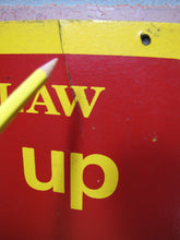 Load image into Gallery viewer, CLEAN UP AFTER YOUR DOG Original NYC DEPARTMENT OF PARKS Sign Public Health Law