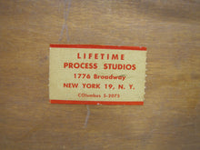 Load image into Gallery viewer, 1964 1965 NEW YORK WORLDS FAIR MOTOR CLUB OF AMERICA TICKET & INFO CENTER Sign