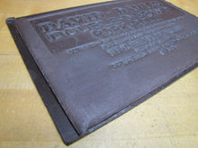 Load image into Gallery viewer, DAVID DAVIES DOUBLE D BRAND PORK ROLL Columbus Ohio Old Advertising Panel Sign