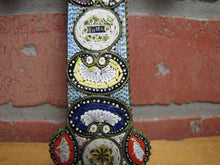 Load image into Gallery viewer, Micro Mosaic Old Cross Crucifix Roma Pius XI Italy Ornate Fine Exquisite Artwork