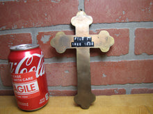 Load image into Gallery viewer, Micro Mosaic Old Cross Crucifix Roma Pius XI Italy Ornate Fine Exquisite Artwork