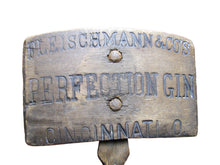 Load image into Gallery viewer, FLEISCHMANN & CO PERFECTION GIN SYLVAN GROVE RYE CINCINNATI Old Sign Bung Hammer