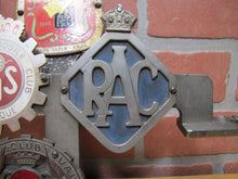 Load image into Gallery viewer, EUROPEAN TOUR 11 Original Old Car Club Badges Mounted on Bumper Bracket Sign Ad