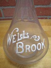 Load image into Gallery viewer, WELL BROOK Pre Prohibition Back Bar Liquor Bottle Philadelphia Whiskey WELLBROOK
