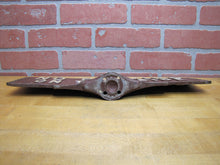 Load image into Gallery viewer, NO PARKING ON THIS SIDE Old Metal Smaltz Reflective Paint Sign 2 Sided Faux Wood