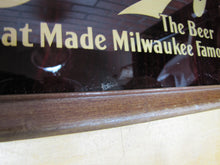 Load image into Gallery viewer, SCHLITZ ON DRAUGHT Old Reverse on Glass Sign Pre-Prohibition Beer Advertising