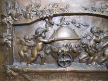 Load image into Gallery viewer, MURPHY VARNISHES 19c Victorian Advertising Plaque Sign Exquisite Cherubs Ornate