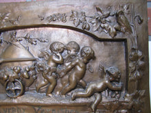 Load image into Gallery viewer, MURPHY VARNISHES 19c Victorian Advertising Plaque Sign Exquisite Cherubs Ornate