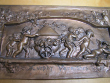 Load image into Gallery viewer, MURPHY VARNISHES 19c Victorian Advertising Plaque Sign Exquisite Cherubs Ornate