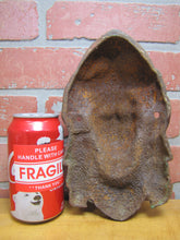 Load image into Gallery viewer, MAIDENS HEAD Antique Cast Iron Figural Architectural Salvage Hardware Element