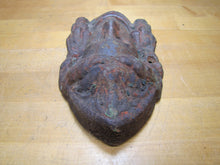 Load image into Gallery viewer, MAIDENS HEAD Antique Cast Iron Figural Architectural Salvage Hardware Element