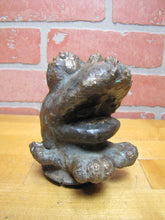 Load image into Gallery viewer, EASTERN MOULDED PROD CONN FROG Old Cast Metal Bronze Squeeky Toy Industrial Mold