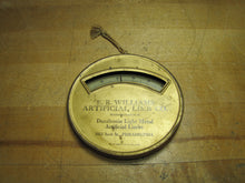 Load image into Gallery viewer, WILLIAMS ARTIFICIAL LIMB Co PHILADELPHIA Original Old Advertising Thermometer