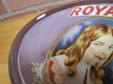 Load image into Gallery viewer, ROYALIST Antique CIGAR Advertising Glass Change Receiver Tray BRUNHOFF MFG OHIO