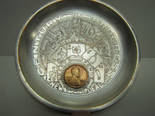 Load image into Gallery viewer, 1933 CENTURY OF PROGRESS NEW DEAL LUCKY PENNY CHICAGO WORLD'S FAIR Souvenir Tray