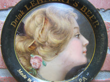 Load image into Gallery viewer, DRINK LEHNERT'S BEER c1907 Made in CATASAUQUA PA Pre Prohibition Beer Tray AAW O