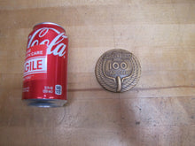 Load image into Gallery viewer, CHEVROLET 100 CAR CLUB Old Bronze Brass Paperweight Medallion Advertising Chevy