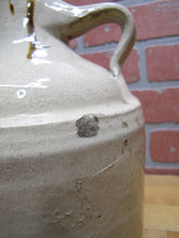 Load image into Gallery viewer, LEIGH & COOK PRINCETON NJ Old Stoneware Advertising Jug Grocery Store Sign Ad