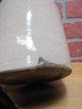 Load image into Gallery viewer, LEIGH & COOK PRINCETON NJ Old Stoneware Advertising Jug Grocery Store Sign Ad
