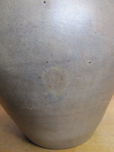 Load image into Gallery viewer, CLARK & FOX ATHENS Antique Stoneware Ovoid Jug w Handle Grocery Distillery 19c