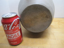 Load image into Gallery viewer, CLARK & FOX ATHENS Antique Stoneware Ovoid Jug w Handle Grocery Distillery 19c