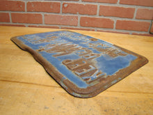 Load image into Gallery viewer, KEEP LONG BEACH BEAUTIFUL RESPECT SHRUBS PLEASE KEEP OFF Original Old Ad Sign